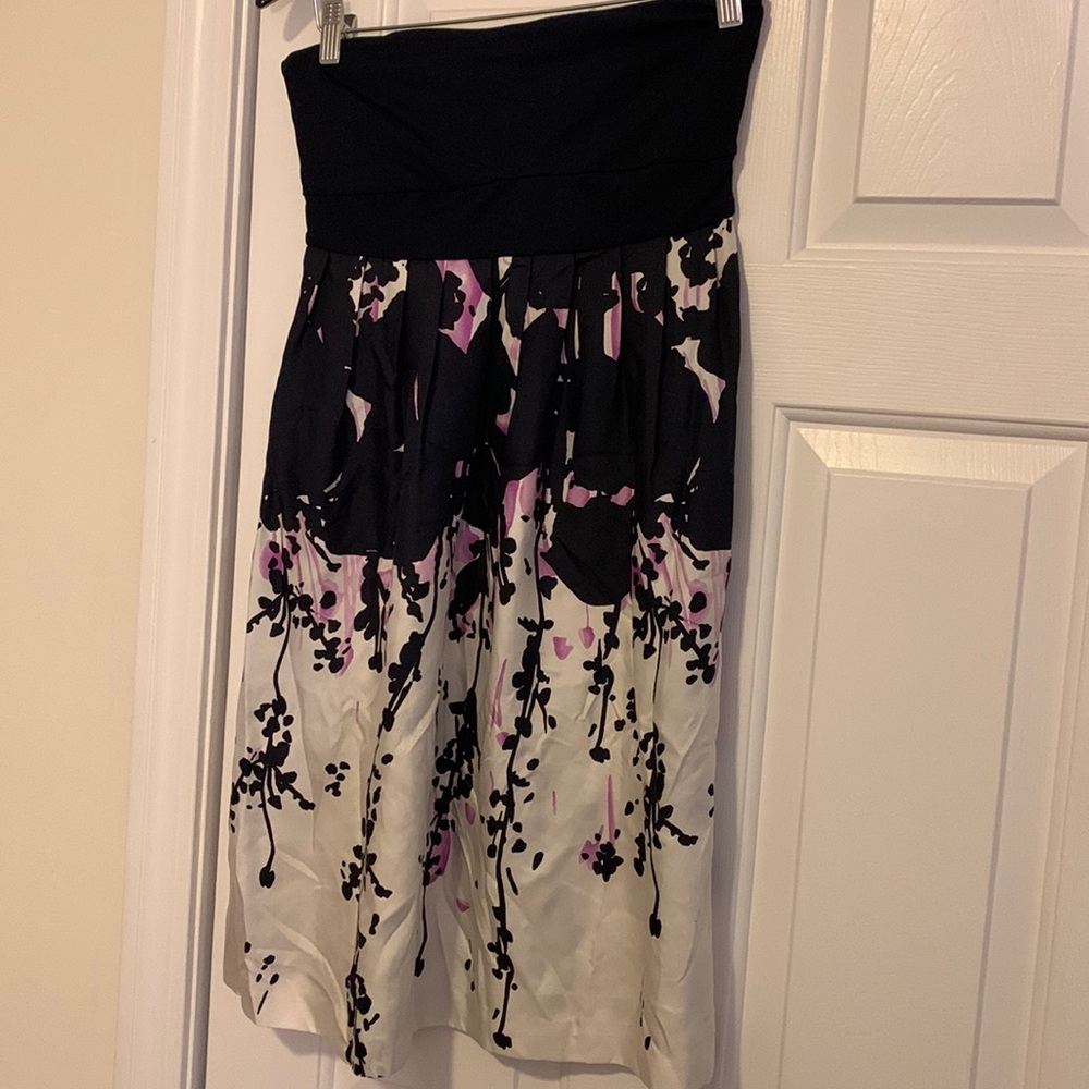 GUC Susana Monaco silk strapless dress